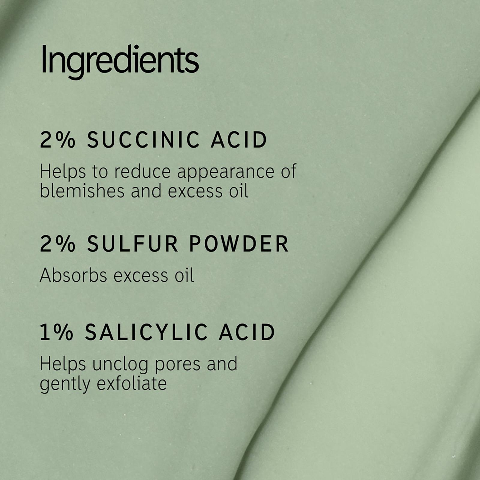 Succinic Acid Acne Treatment