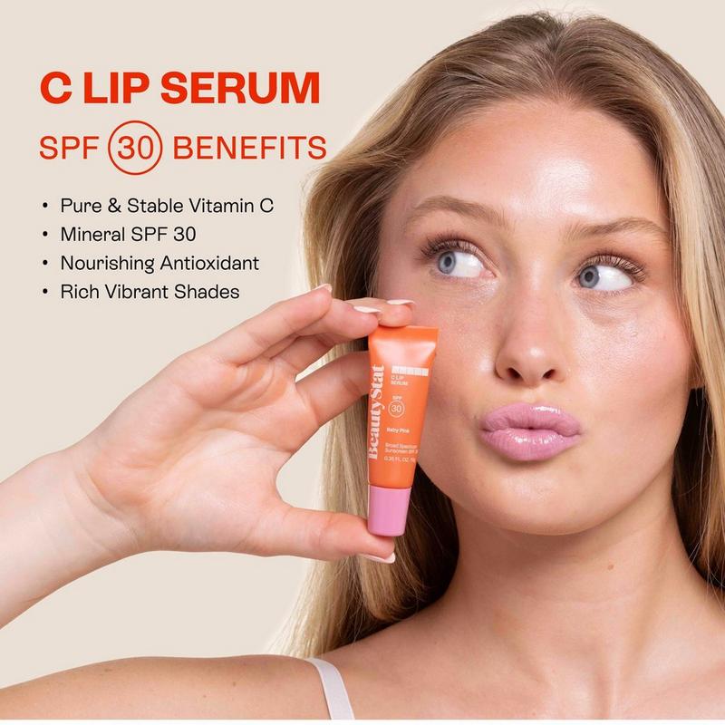 lip serum with vitamin c Natural Plump Lip Serum for Hydrated, Fuller & Softer Lips main image 1