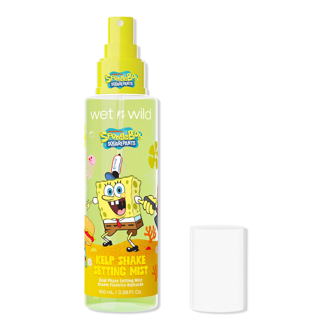 Wet n Wild SpongeBob SquarePants Kelp Shake Dual Phase Dewy Setting Mist #1