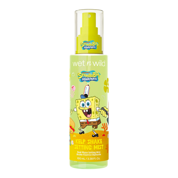 Wet n Wild SpongeBob SquarePants Kelp Shake Dual Phase Dewy Setting Mist #3