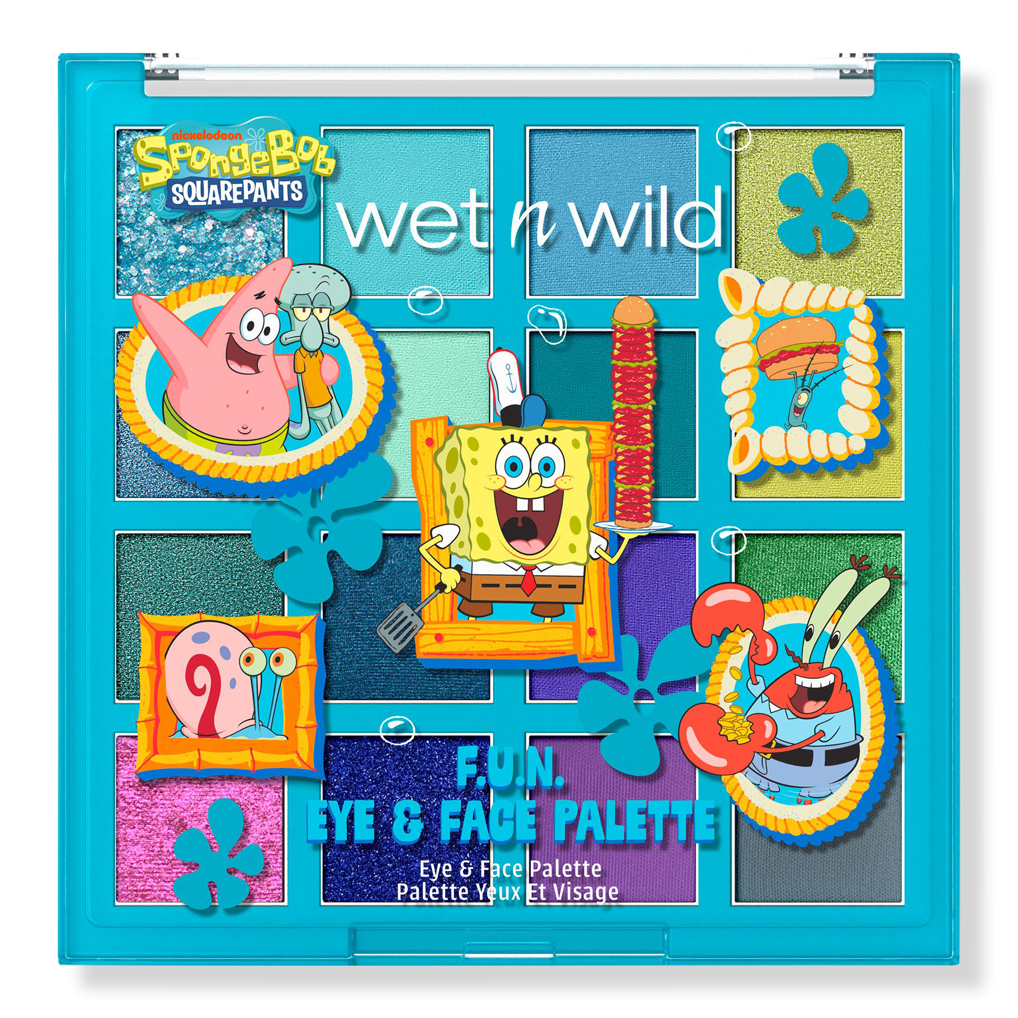 Wet n Wild SpongeBob SquarePants F.U.N. Eye & Face Palette #1