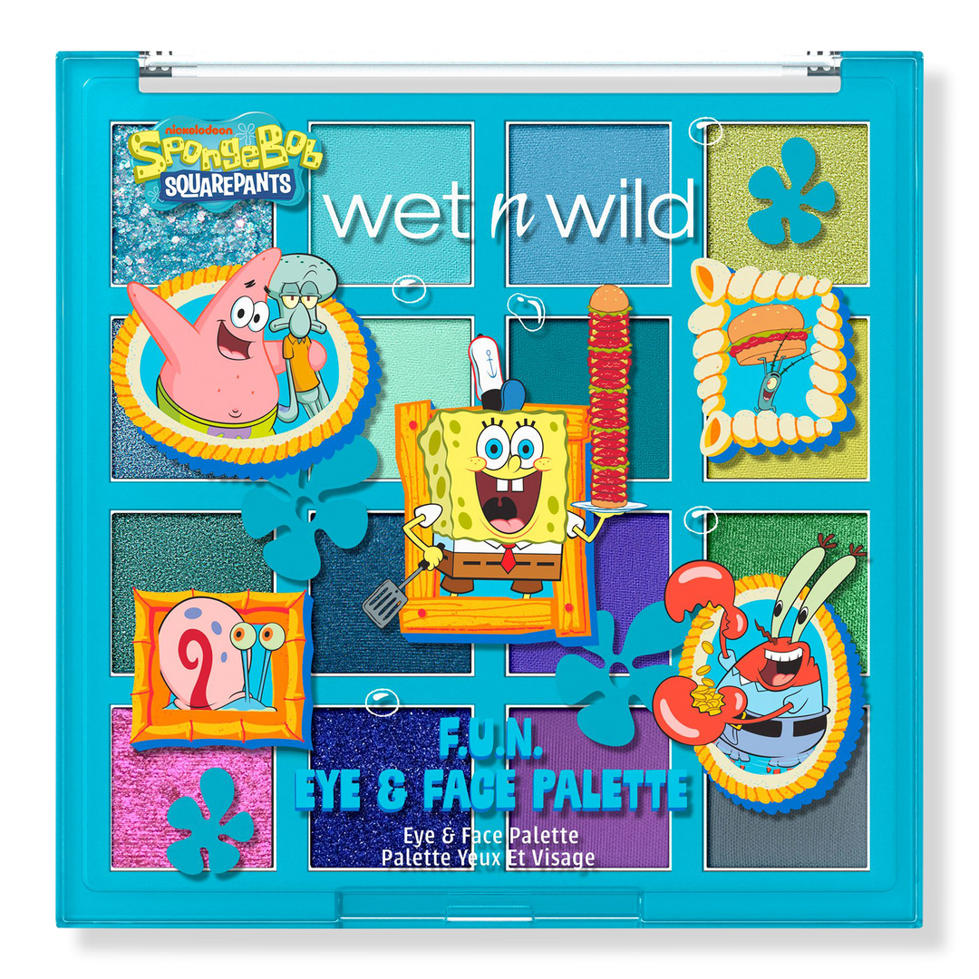 Wet n Wild SpongeBob SquarePants F.U.N. Eye & Face Palette #1