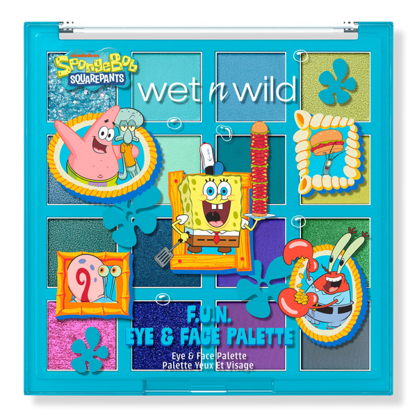Wet n Wild SpongeBob SquarePants F.U.N. Eye & Face Palette #1