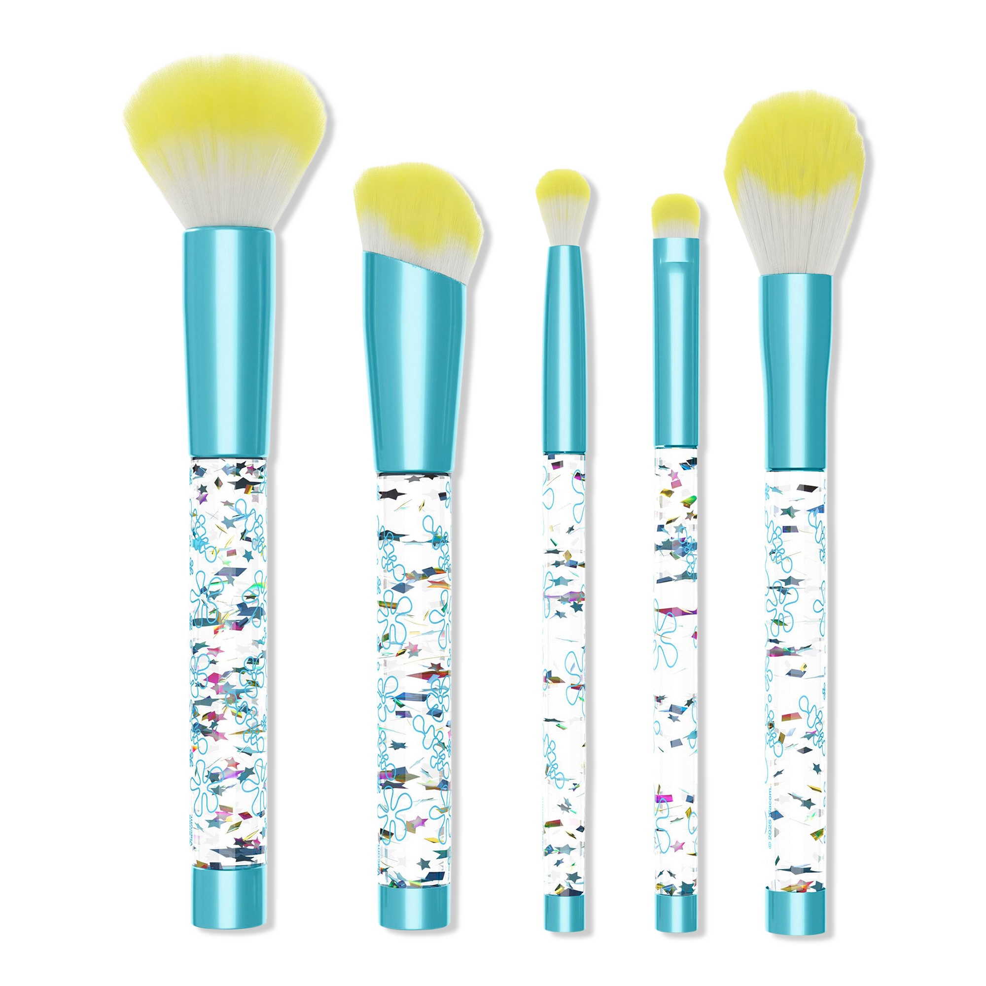 Wet n Wild SpongeBob SquarePants The Water's Fine! 5-Piece Makeup Brush Set #1