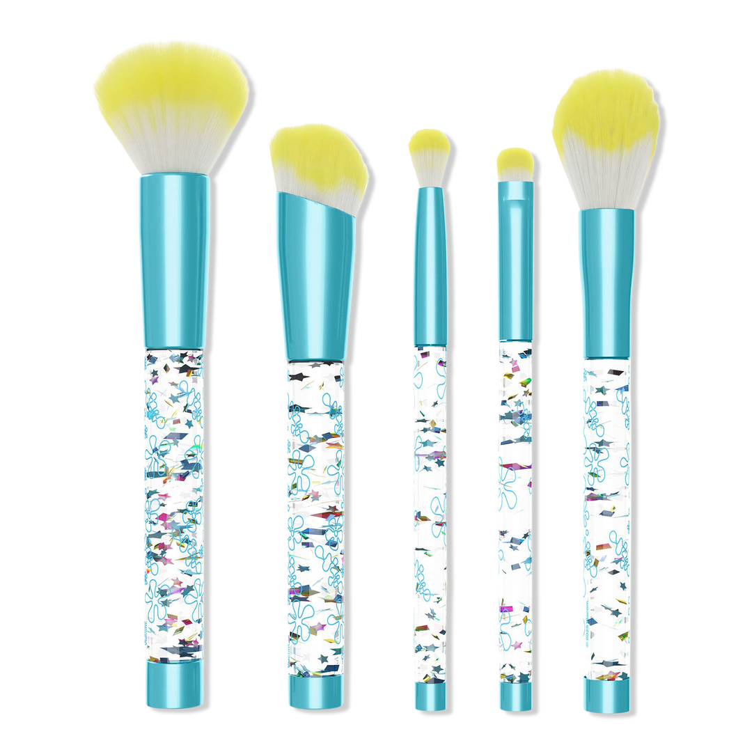 Wet n Wild SpongeBob SquarePants The Water's Fine! 5-Piece Makeup Brush Set #1