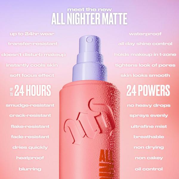 Urban Decay Cosmetics All Nighter Waterproof Matte Setting Spray #8