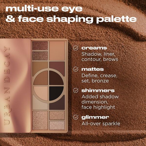 Urban Decay Cosmetics Naked Shaped Multi-Tasking Eyeshadow Palette Warm #5
