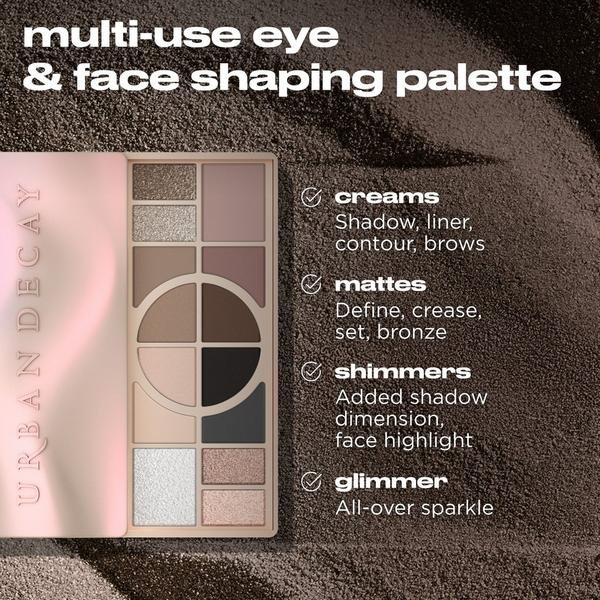Urban Decay Cosmetics Naked Shaped Multi-Tasking Eyeshadow Palette Cool #5