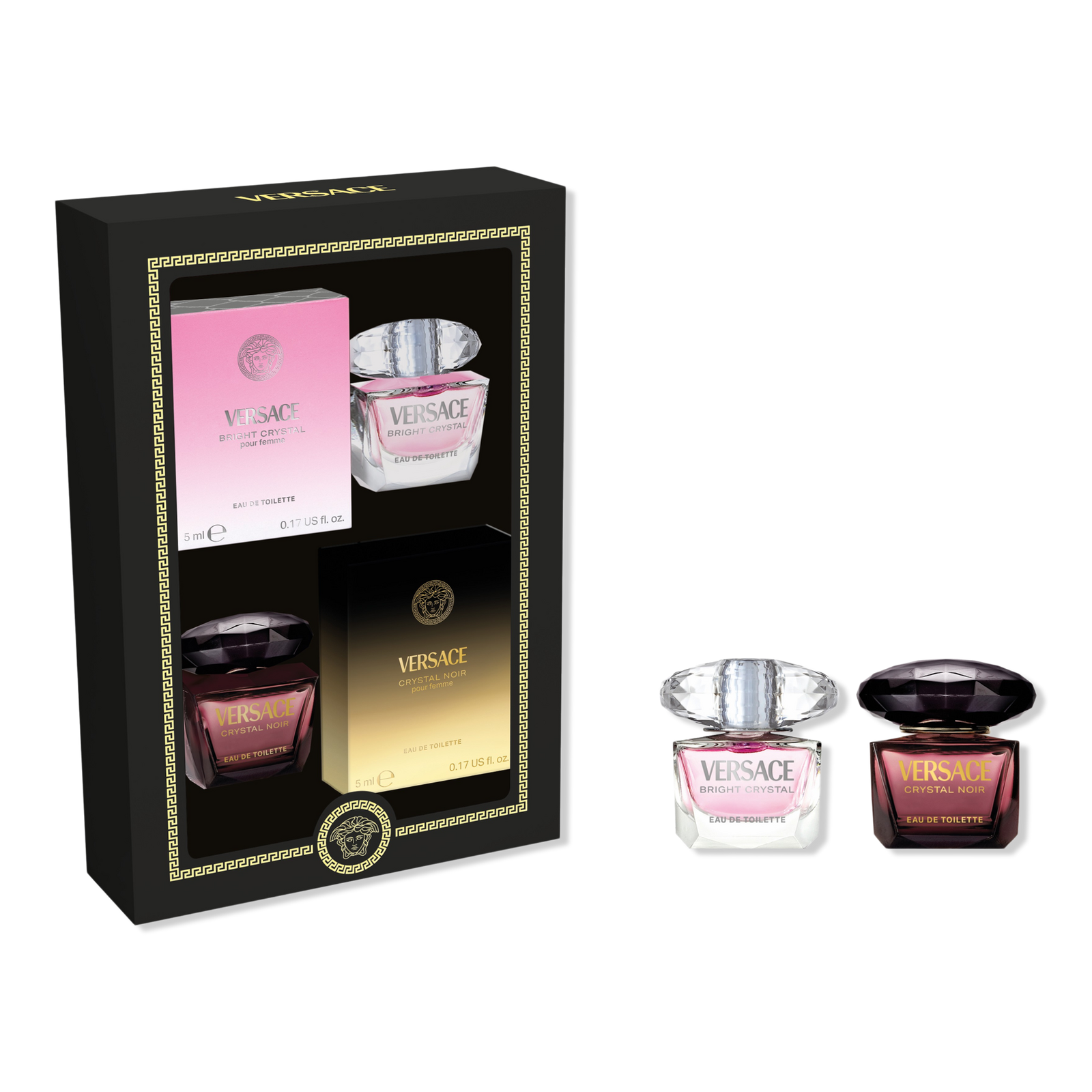 Versace Bright Crystal Crystal Noir Mini Duo Ulta Beauty