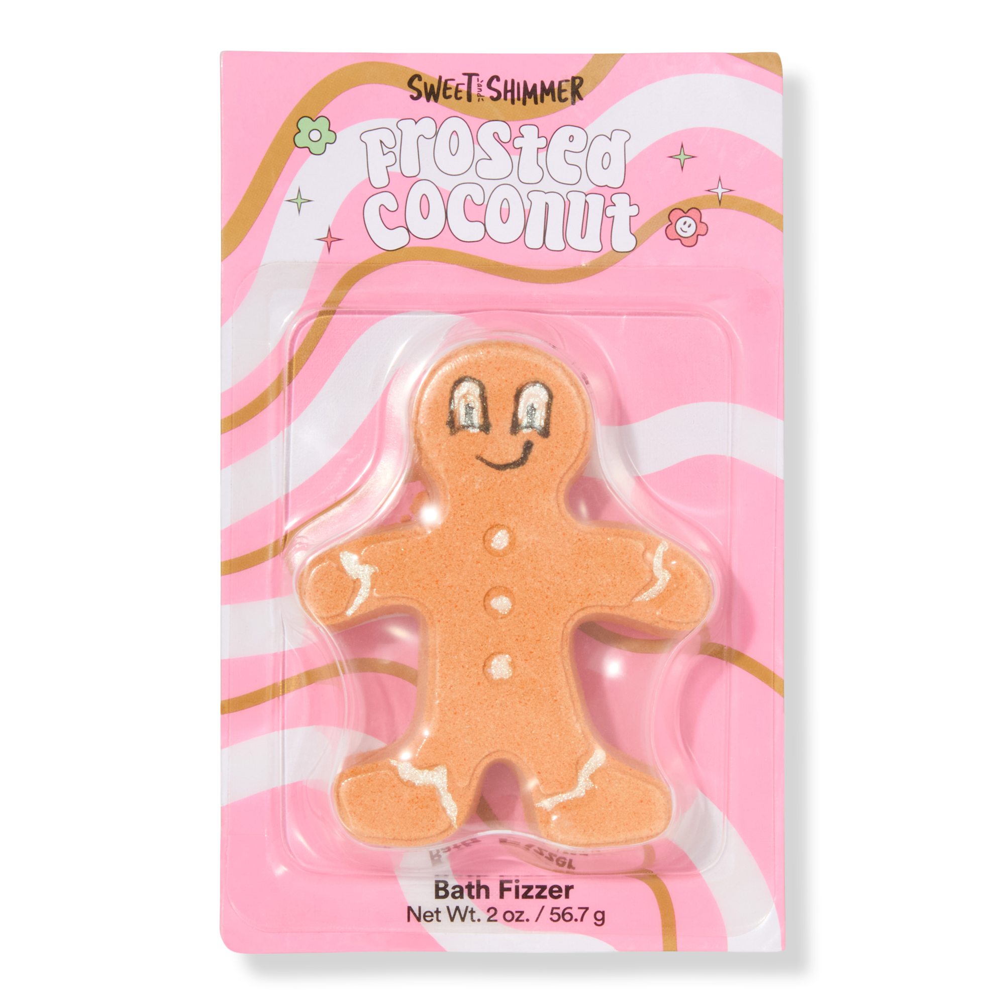 Sweet & Shimmer Bath Fizzer Frosted Coconut #1