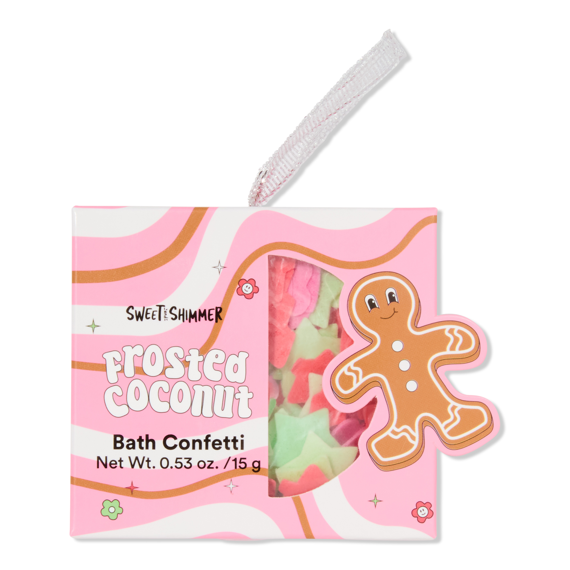 Sweet & Shimmer Bath Confetti Frosted Coconut #1