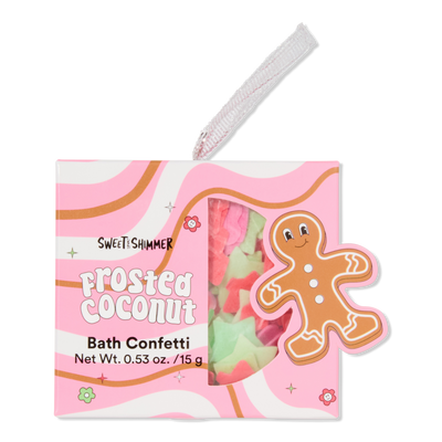 Sweet & Shimmer Bath Confetti Frosted Coconut