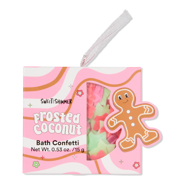 Sweet & Shimmer Bath Confetti Frosted Coconut #1