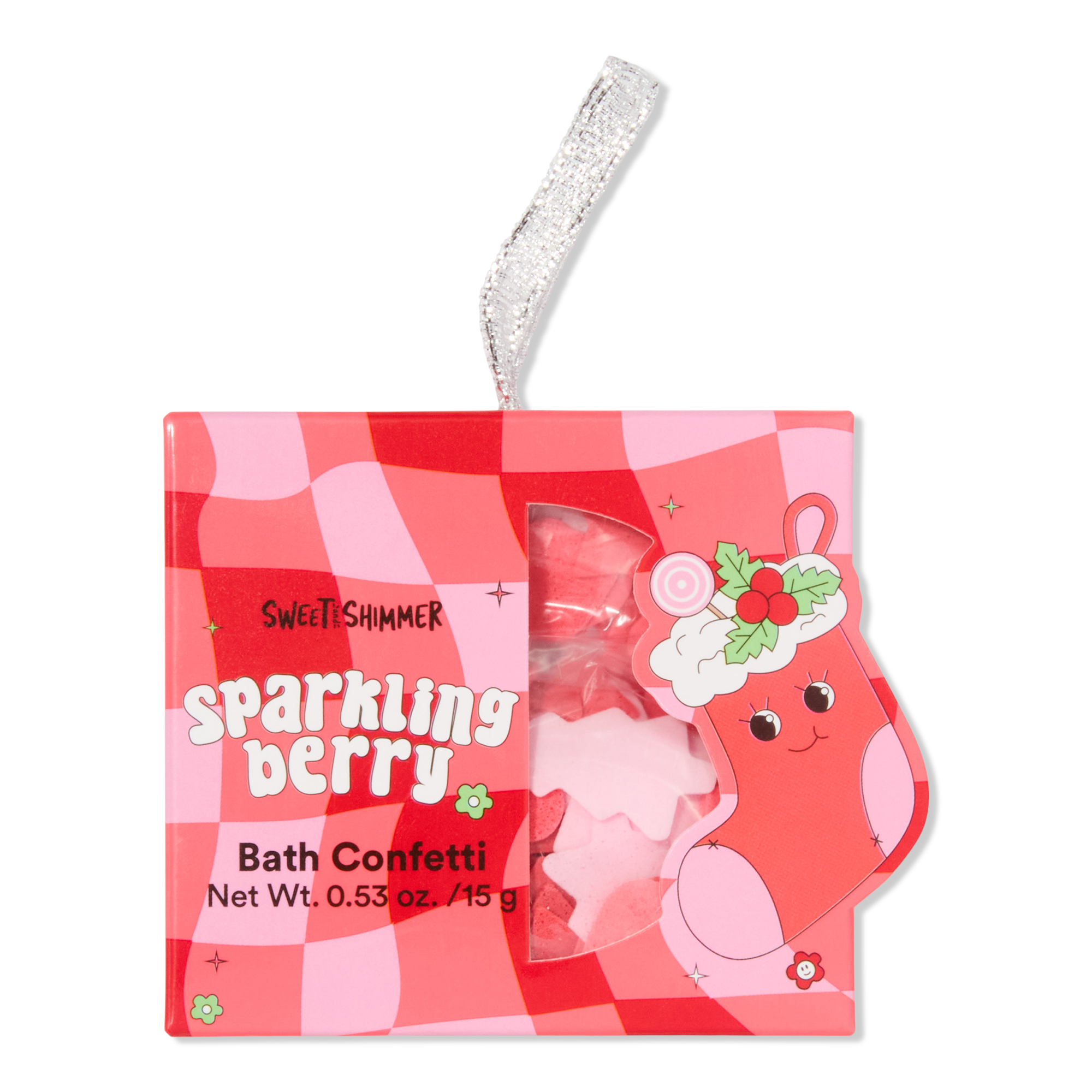 Sweet & Shimmer Bath Confetti Sparkling Berry #1