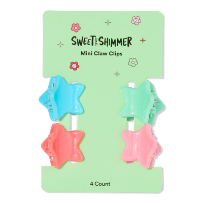 Sweet & Shimmer Mini Claw Clips