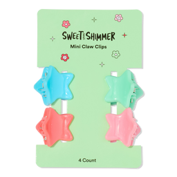 Sweet & Shimmer Mini Claw Clips