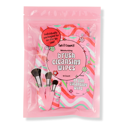 Sweet & Shimmer Makeup Brush Cleaning Wipes