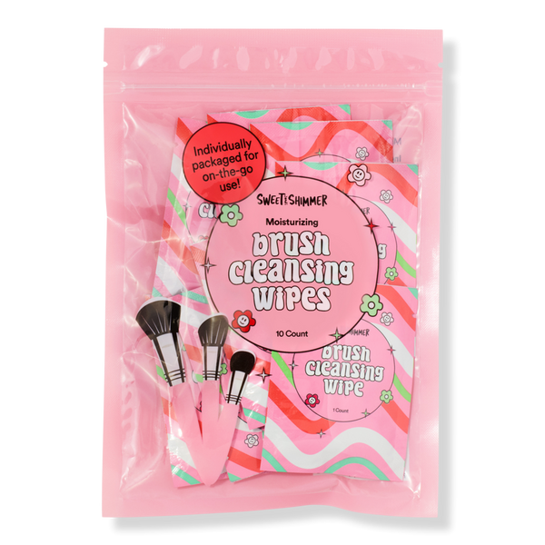 Sweet & Shimmer Makeup Brush Cleaning Wipes #1