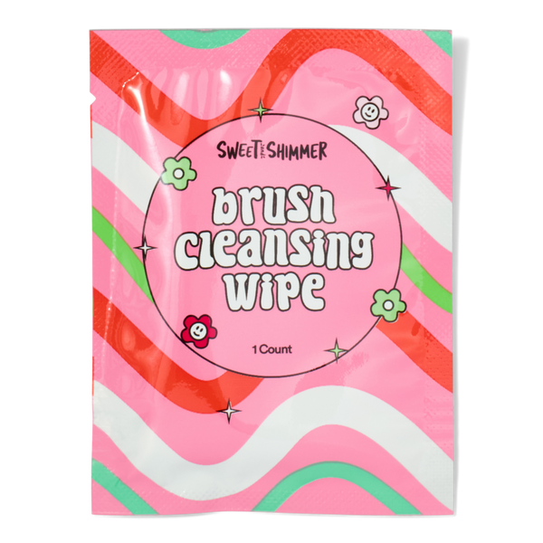 Sweet & Shimmer Makeup Brush Cleaning Wipes #2