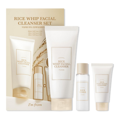 I'm From Rice Whip Facial Cleanser Set