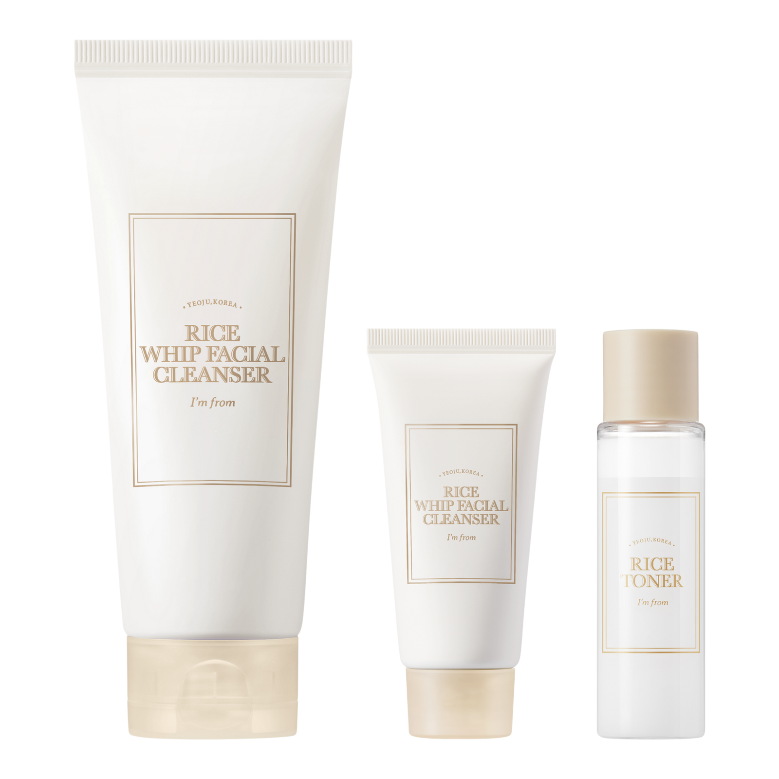Rice Whip Facial Cleanser Set