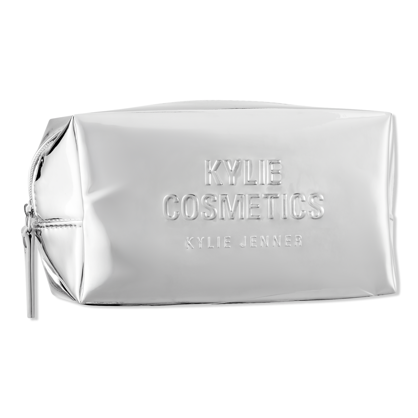 KYLIE COSMETICS Free Silver Makeup Pouch with $75 brand purchase Free Silver Makeup Pouch with $75 brand purchase