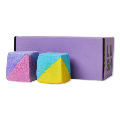 LUSH Bathing For Health & Happiness Bath Bomb Duo