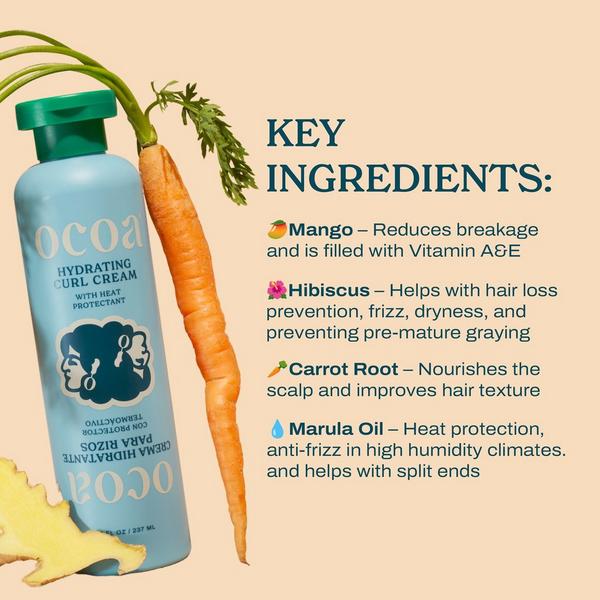 OCOA Hydrating Curl Cream #3