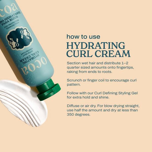 OCOA Hydrating Curl Cream #4