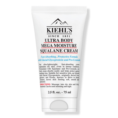 Kiehl's Since 1851 Travel Size Ultra Body Mega Moisture Squalane Cream