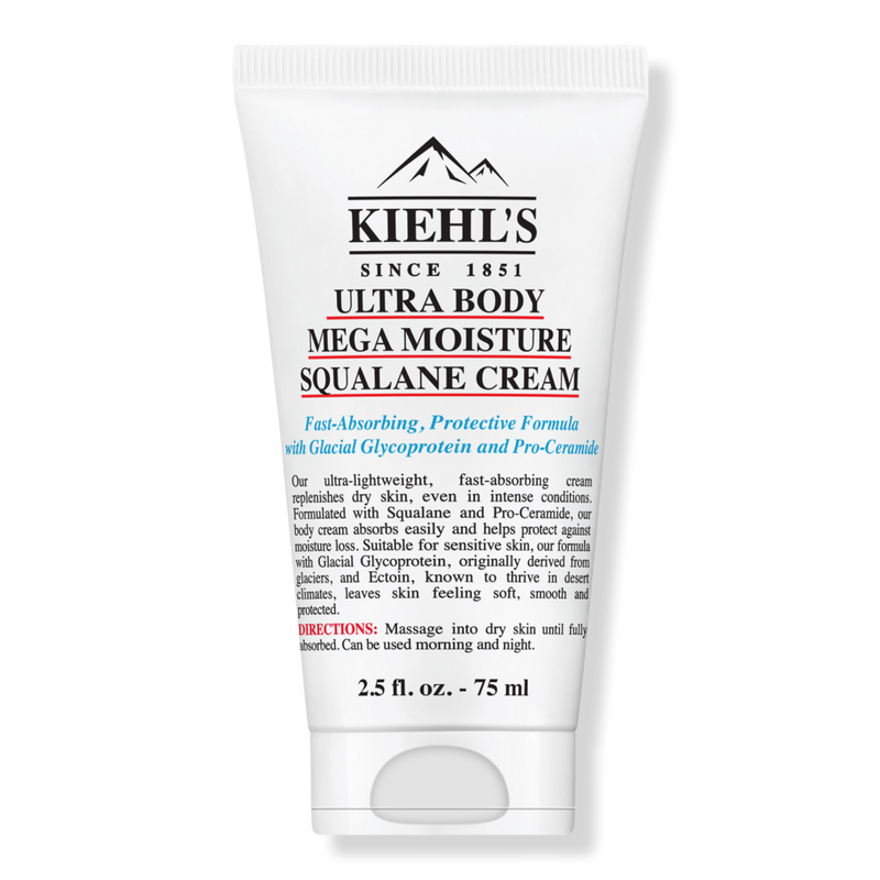 Kiehl’sキールズ　ウルトラボディメガモイスチャスクワランクリーム250ml Ultra Body Mega Moisture Squalane Cream — Body Lotion — Kiehl's