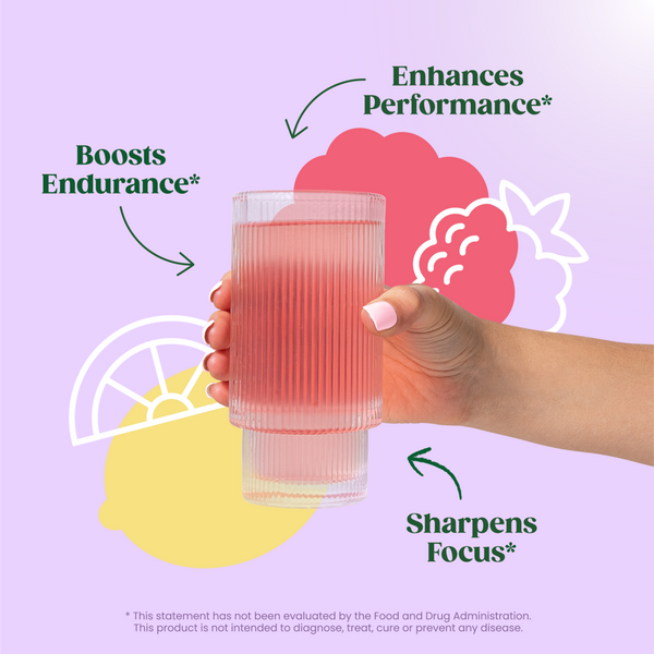 Bloom High Energy Pre-Workout Raspberry Lemonade Supplement Powder #2