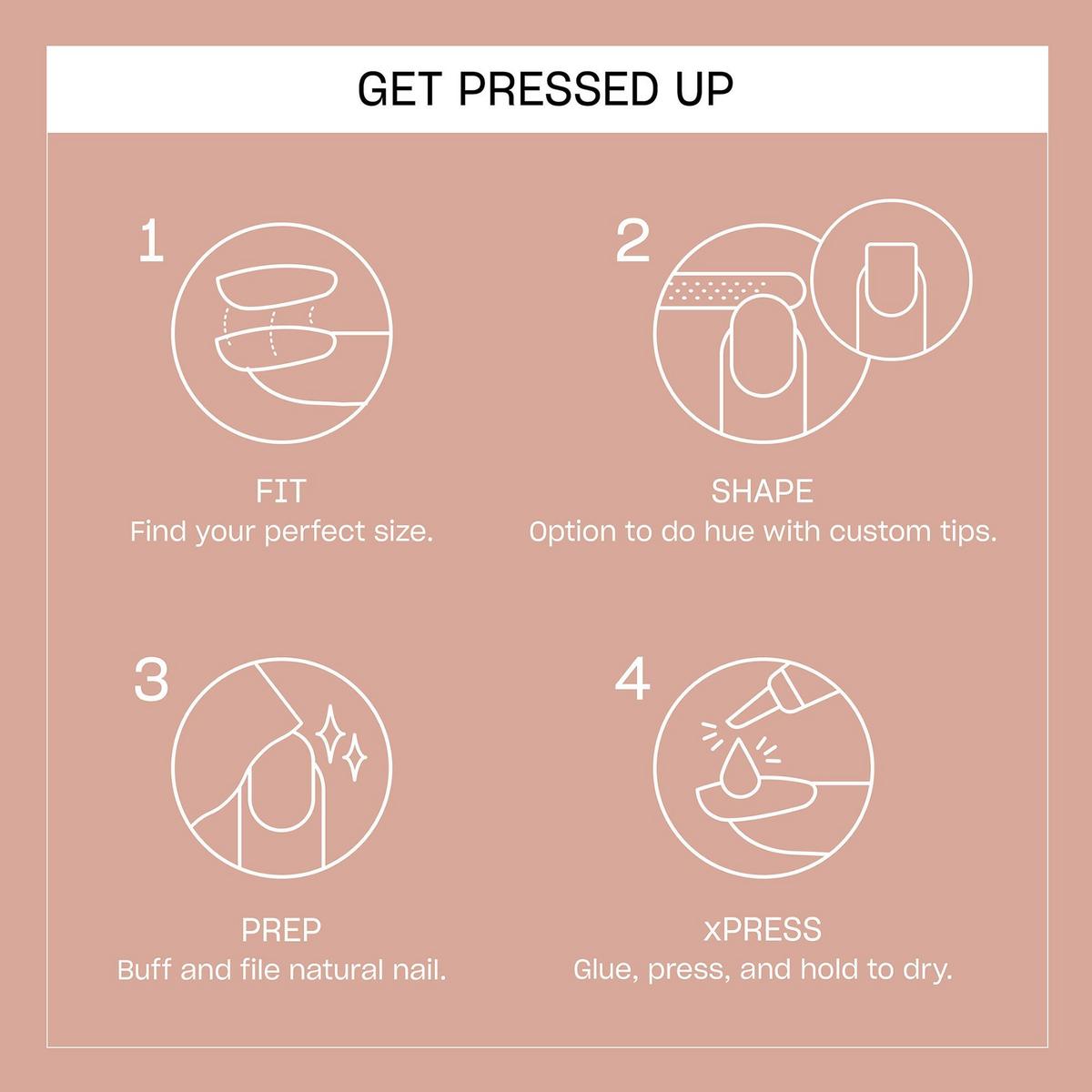 xPRESS/ON Fall Collection - French Mani-tude