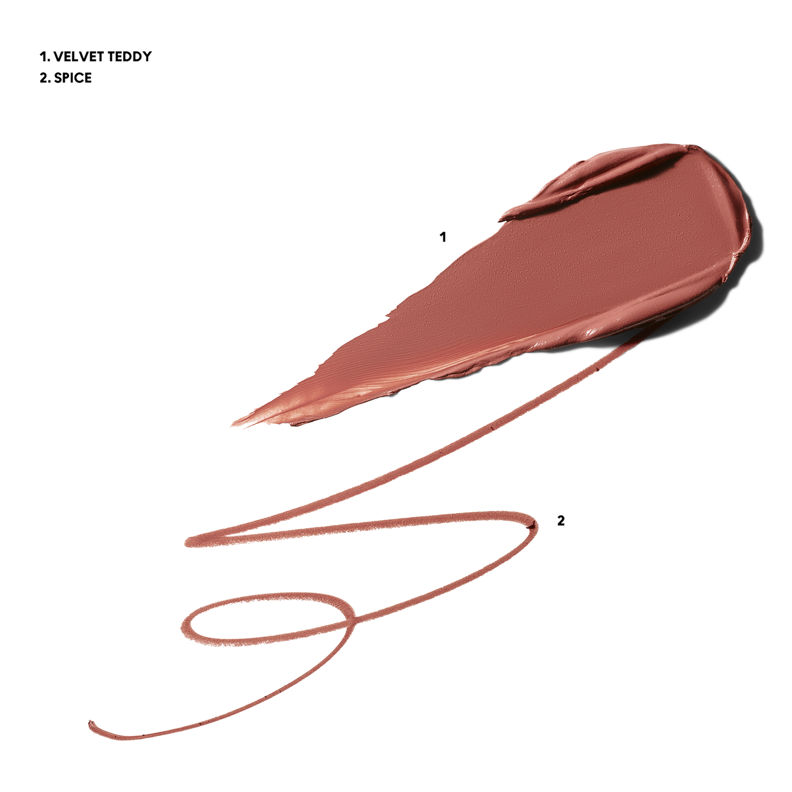 M·A·Cximal Matte Duo Lipstick + Pencil - VELVET TEDDY/SPICE