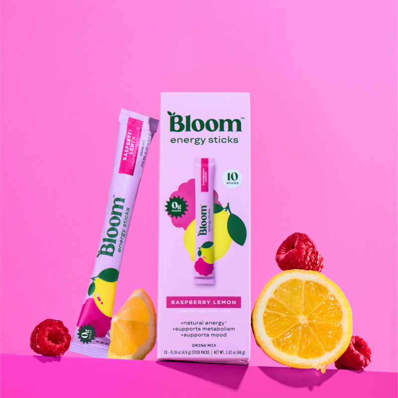 Bloom - Raspberry Lemon Energy Sticks