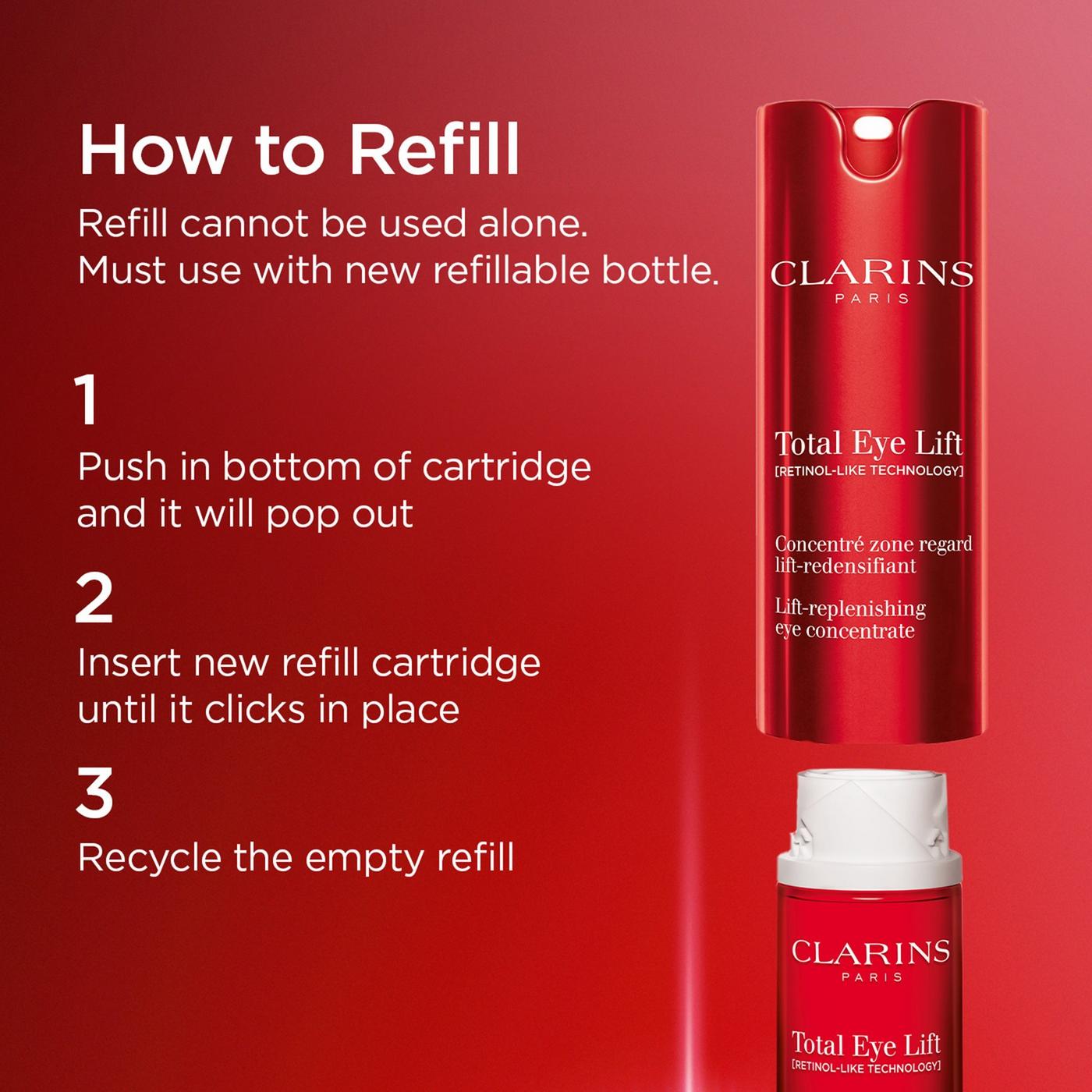 Total Eye Lift Refillable Eye Cream - 0.5 oz Refill