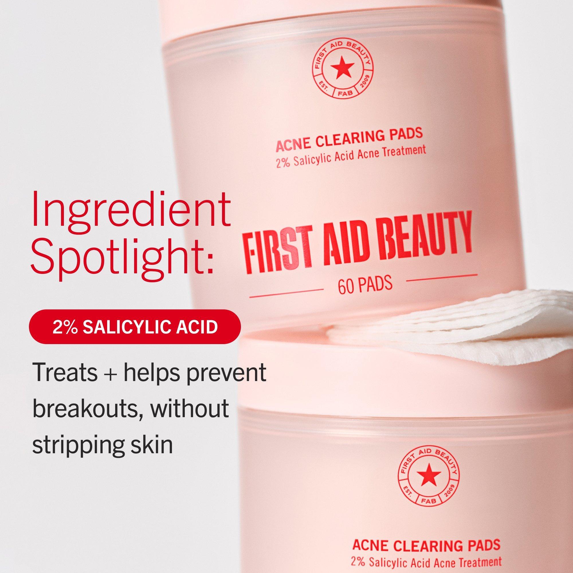 Диски против акне First Aid Beauty с 2% салициловой кислоты — фото 5