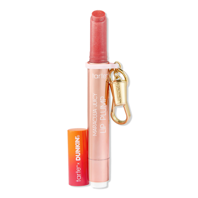 Tarte tarte x Dunkin' Maracuja Juicy Shimmer Glass Lip Plump + Free Charm