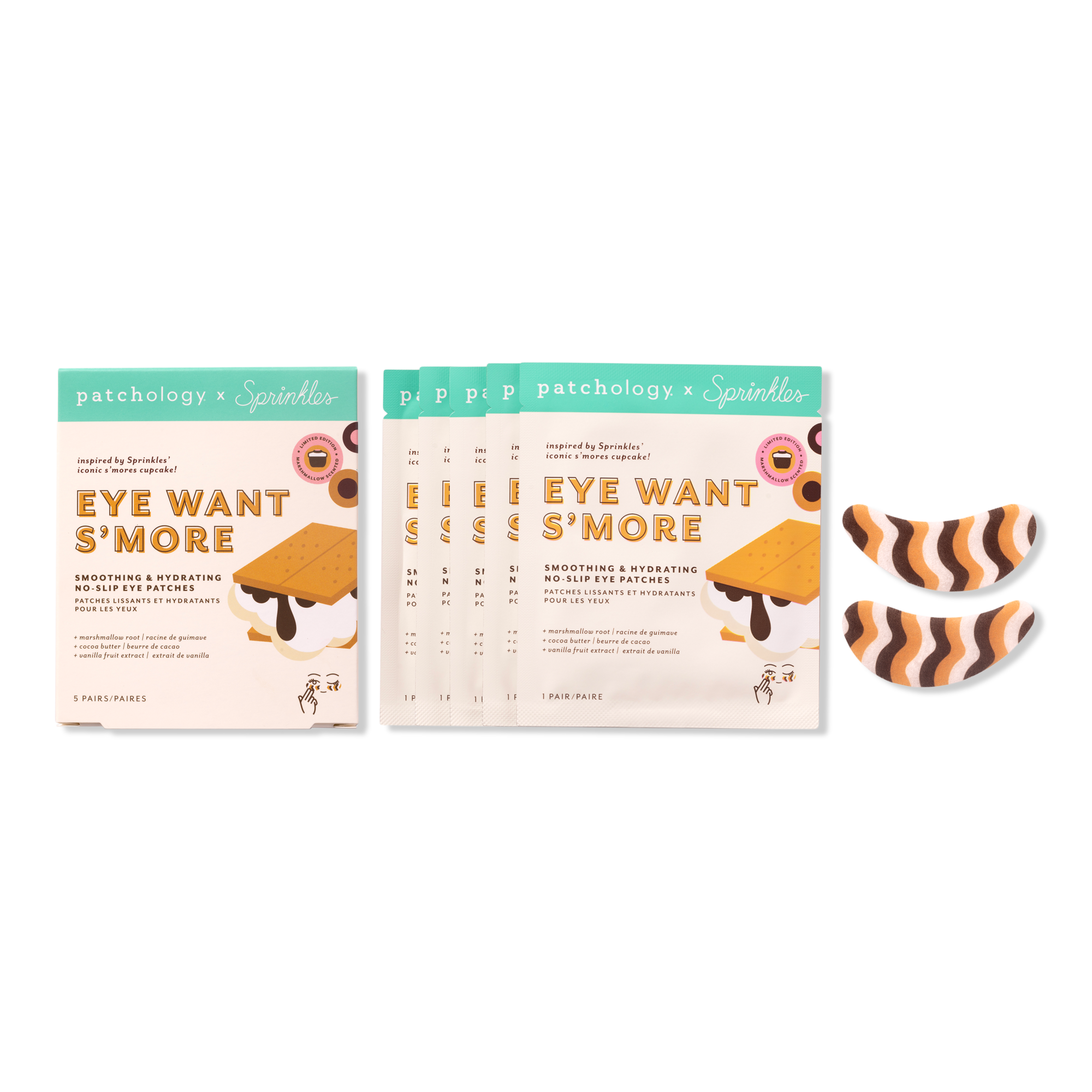 Patchology Patchology x Sprinkles Eye Want S’more Smoothing & Hydrating No-Slip Eye Patches #1