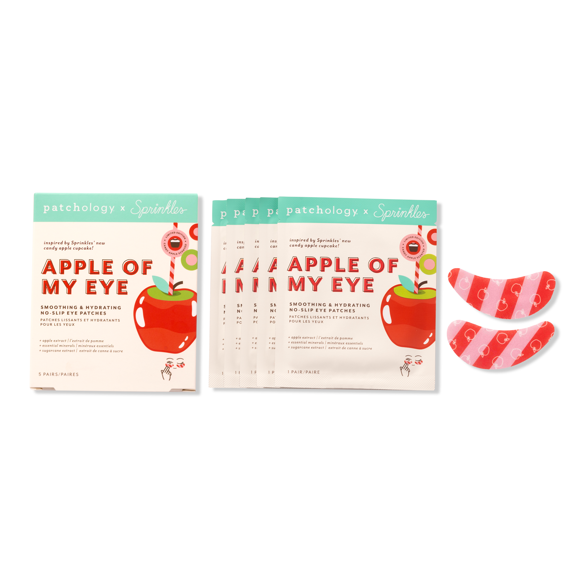 Patchology Patchology x Sprinkles Apple Of My Eye Smoothing & Hydrating No-Slip Eye Patches #1
