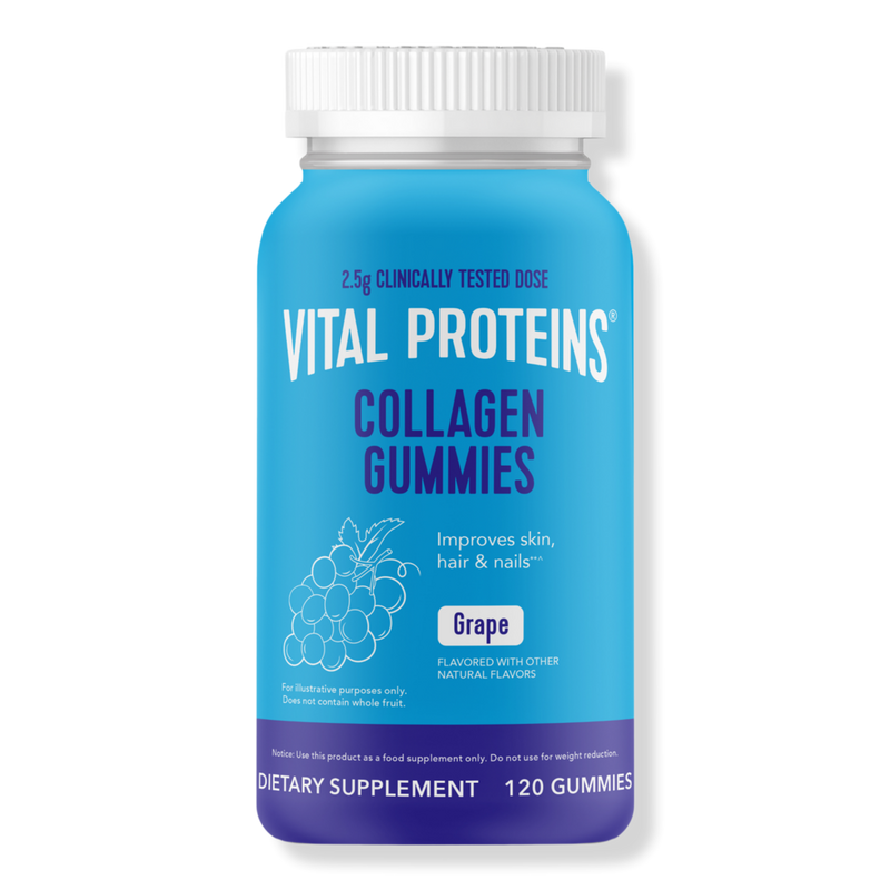 Collagen Grape Flavored Gummies