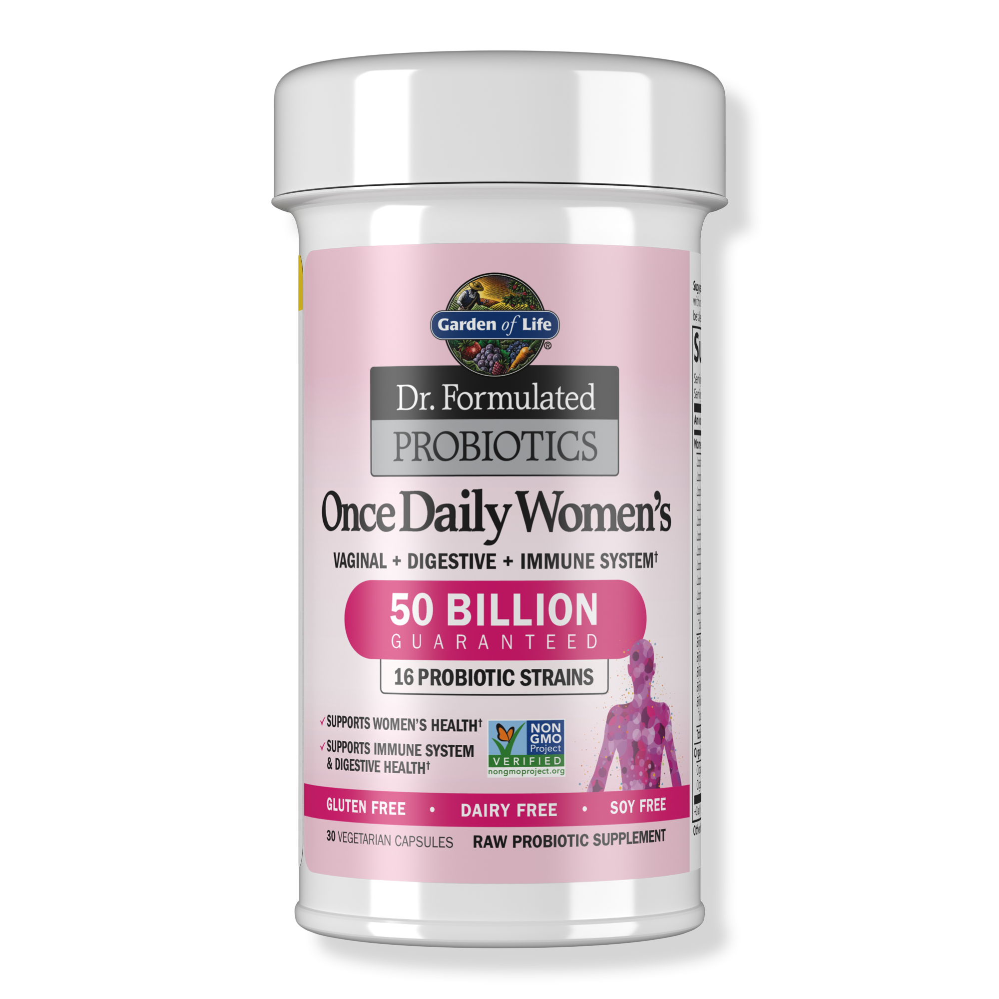 Garden of Life Dr. Formulated Probiotics Once Daily Women's Shelf-Stable Capsules #1