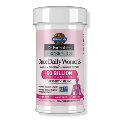 Garden of Life Dr. Formulated Probiotics Once Daily Women's Shelf-Stable Capsules
