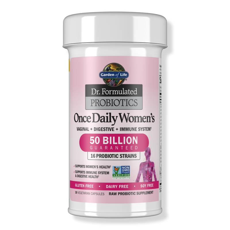 garden of life glutathione Dr. Formulated Probiotics Once Daily Women's Shelf-Stable Capsules