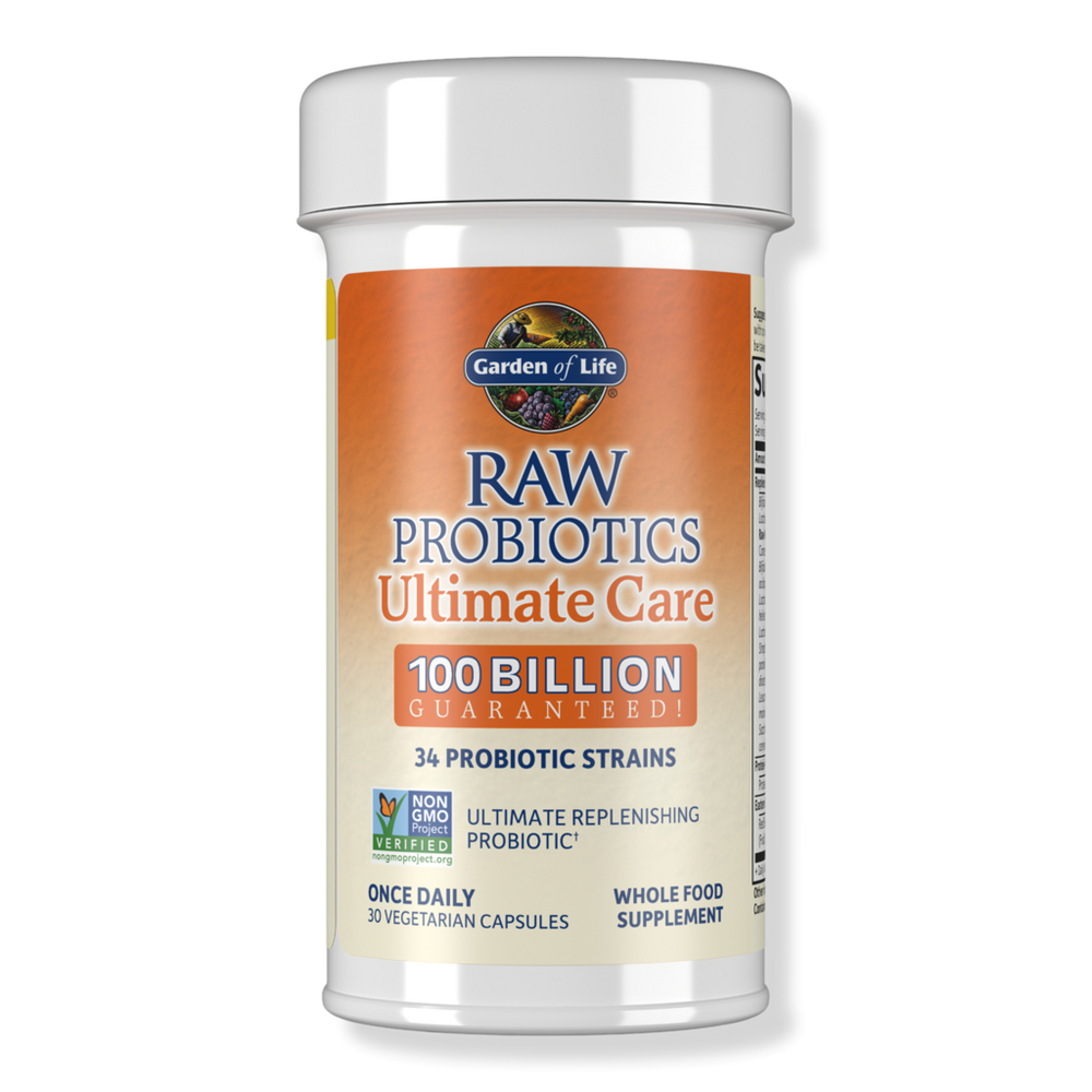 Garden Of Life Raw Probiotics Ultimate Care Shelf-stable Capsules