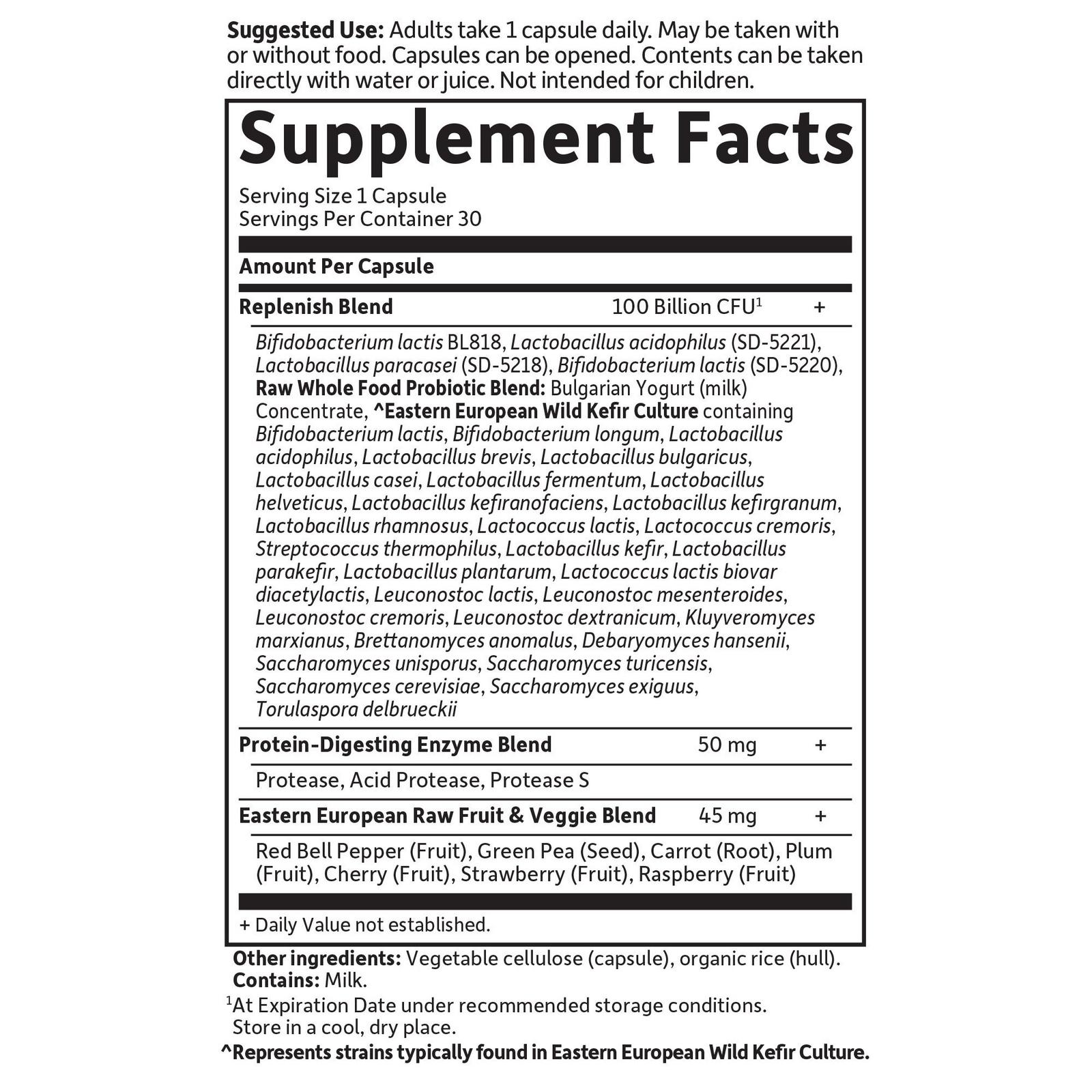 Raw Probiotics Ultimate Care Shelf-Stable Capsules