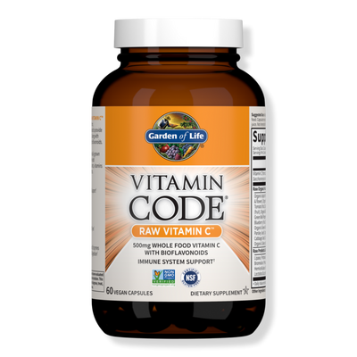 Garden of Life Vitamin Code Raw Vitamin C Capsules