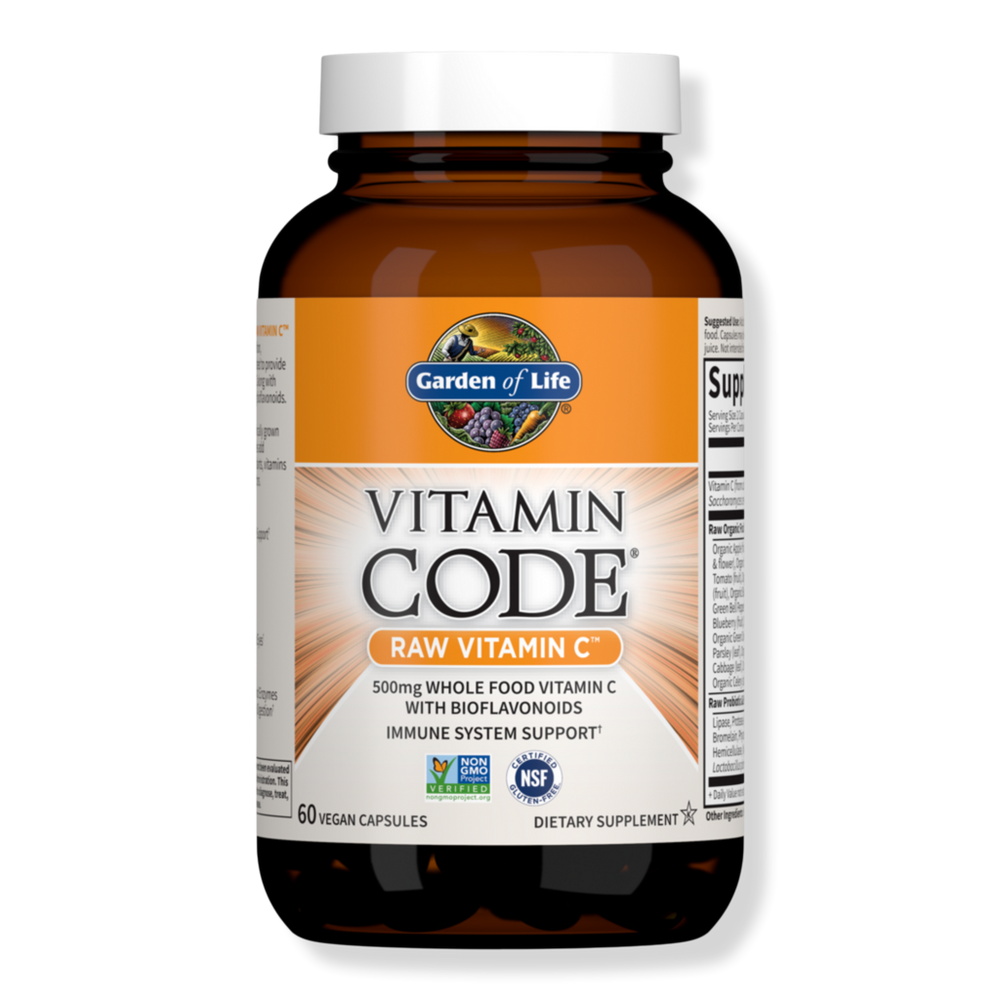 Garden Of Life Vitamin Code Raw Vitamin C Capsules