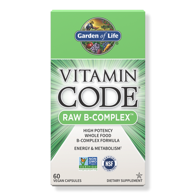 Garden of Life Vitamin Code Raw B-Complex Capsules