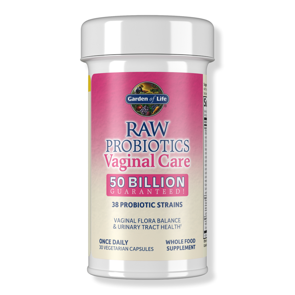 Garden Of Life Raw Probiotics Vaginal Care Shelf-stable Capsules